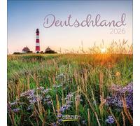 Deutschland 2026: Broschürenkalender mit Ferienterminen. Deutschland von seiner schönsten Seite. 30 x 30 cm.