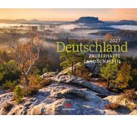 Deutschland Kalender 2027 | Zauberhafte Landschaften: Geschmackvoller Natur-Kalender im großen Querformat (54x42 cm) | Landschaftsfotografie