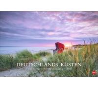 Deutschlands Küsten - Ein literarischer Spaziergang Kalender 2027 - Ein literarischer Spaziergang: Atemberaubende Strand-Fotos und Zitate deutscher ... Wandkalender. Dekorativer Fotokalender.