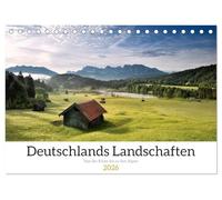 Deutschlands Landschaften 2026 - Von der Küste bis zu den Alpen (Tischkalender 2026 DIN A5 quer), CALVENDO Monatskalender: Eine fotografische Reise ... des Landes im Wechsel der Jahreszeiten.