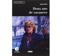 DEUX ANS DE VACANCES: Deux ans de vacances + CD + App + DeA LINK - 9788853016386 (CHAT NOIR. LIRE ET S'ENTRAINER)