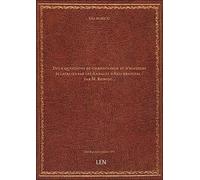 Deux questions de chronologie et d'histoire éclaircies par les Annales d'Assurbanipal / par M. Robio