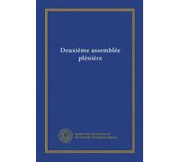 Deuxième assemblée plénière