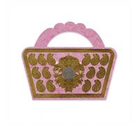 DEV SANKET Designer Purse Style Shagun Envelope, Pink Decorative Cash Gift Envelope for Weddings, Festivals, Housewarming & Special Occasions Pack of 10