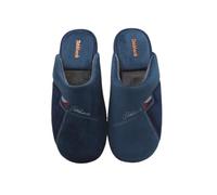 DeValverde - Zapatilla pantufla de ir por casa, chinela destalonada, suela de goma, para: Hombre color: MARINO talla:41