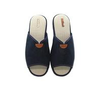 DeValverde - Zapatillas de IR por casa,Chinela de talón Abierto y Dedos Fuera,Pantufla con Suela de Goma,Slipper para: Hombre Color: Marino Talla:40