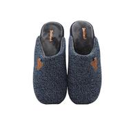 DeValverde - Zapatillas de ir por casa,destalonada,dedos cubiertos,suela de goma antideslizante,plana,montañas, para: Hombre color: MARINO talla:41