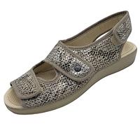 DeValverde - Zapatillas de Mujer - Verano/Invierno - Diseños Varios - Suela Antideslizante - Plantillas Acolchadas - Tallas 35-42EU (Beige Serpiente, Numeric_36)