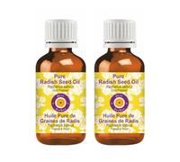 Deve Herbes Aceite puro de semilla de calabaza (Cucurbita pepo) prensado en frío (paquete de dos) (30 ml + 30 ml)