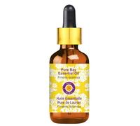 Deve Herbes Puro Aceite esencial de Laurier (Pimenta racemosa) con gotero de vidrio destilado al vapor calidad terapéutica natural 50ml (1,69 oz)