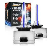 DeveChos D1S Xenon Bombilla: 12V 35W 8000K Luz Azul Cristal Brillante HID Lámpara 12V Faro de Coche - 2x Unidades
