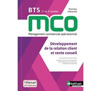 Développement de la relation client et vente conseil BTS MCO 1re et 2e années