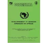 Développement Et Services Juridiques En Afrique (ebook)