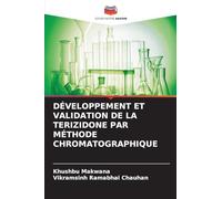 DÉVELOPPEMENT ET VALIDATION DE LA TERIZIDONE PAR MÉTHODE CHROMATOGRAPHIQUE