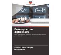 Développer un dictionnaire: Pour que les récits financiers étudient la performance des entreprises