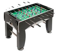 Devessport - Futbolín Silver Semi Profesional con Niveladores y Posavasos | Futbolín con Retorno de Bolas| Modelo de Gran Tamaño para Adultos y Niños