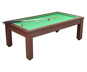 DEVESSPORT - Mesa de Billar Francés de Carambola | Diseño Clásico, Acabado en Madera y Accesorios Incluidos