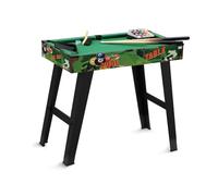 DEVESSPORT Mesa de Juego Sobremesa | Futbolín, Hockey o Billar con Patas | Compacta 69x37x60 cm con Accesorios Incluidos | Ideal para Niños y Adultos | Diseño Estable y Fácil de Usar (Billar)