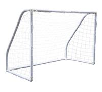 DEVESSPORT Portería de Fútbol para Niños | Portería de Fútbol de PVC 180x91x120 cm | Portería Resistente para Jardín y Exterior
