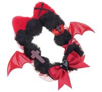 Devil Bat Wing Photocard Holder Llavero Colgante Cinta de encaje Protector de Photocard Funda para tarjeta fotográfica para bolso Charm Portatarjetas portátil