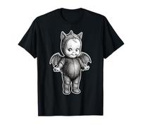Devil Demon Kewpie Baby Vintage Vampiro Camiseta
