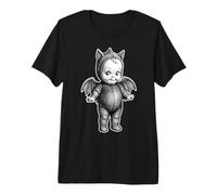 Devil Demon Kewpie Baby Vintage Vampiro Camiseta Premium