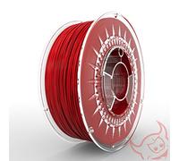 Devil Design Filament /PLA/HOT RED/1,75 mm/1 kg. Ácido poliláctico (PLA) Rojo - Materiales de impresión 3D (Ácido poliláctico (PLA), Rojo, Universal, Hot Red, 1 kg, 1,75 mm)