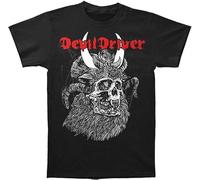 Devil Driver Witch King Unisex T-Shirt Printed tee Black Mens Top Shirt L