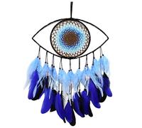 Devil Eye Decorations for Home,Tejidos a mano Dream Catchers for Boys | Dreamcatcher Wall Decor Aesthetic, Bathroom Decor Wall Art, Hangings Ornaments for Family Adawd