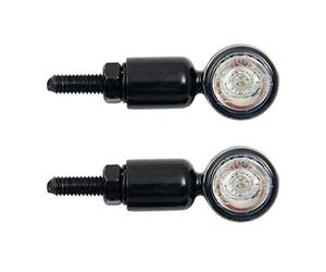 Devil Eyes Set Faros LED Intermitentes, para Motocicleta y Quad, tamaño Mini