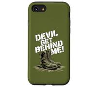 Devil Get Behind Me/Botas de Combate Carcasa para iPhone SE (2020) / 7/8