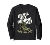 Devil Get Behind Me/Botas de Combate Manga Larga