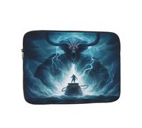 Devil In The Ocean - Funda para portátil de 17 pulgadas, adecuada para laptop, tableta, viajes, funda simple