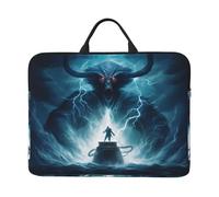 Devil in The Ocean - Funda para portátil de 35.6 cm, adecuada para laptop, tableta, viajes, funda simple
