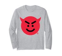 Devil Smiley Face Funny Manga Larga