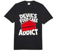 Devil'S Food Cake Lover Retro Gráfico Comfort Colors Adult Heavyweight T-Shirt