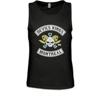 Devil'S Kings Men Tank Top Training Gym Vest Shirt(Medium)