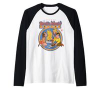 Devil's Music Sing-Along Retro Vintage Funny Adult Humor Camiseta Manga Raglan