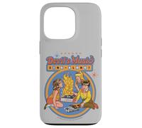 Devil's Music Sing-Along Retro Vintage Funny Adult Humor Carcasa para iPhone 13 Pro