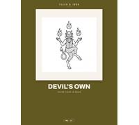 Devil's Own: Tattoo Flash Coloring Book for Adults with 40 Bold Line Traditional Designs - Grinning Devils, Mischievous Imps and Flames for Relaxation and Stress Relief (Flash & Iron)
