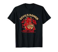 Devil'S Ramen Hell's Vacy, Lindo Demonio devorador de Fideos Camiseta