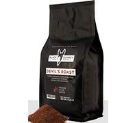 DEVIL'S ROAST | 500g Café Molido Extremadamente Fuerte | Espresso Altamente Cafeinado | Robusta de Black Donkey