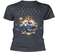 Devin Townsend Project Transcendence Unisex T-Shirt Printed tee Black Mens Top Shirt M