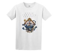 Devin Townsend Project 'Transcendence' Unisex T-Shirt Printed tee White Mens Top Shirt 3XL