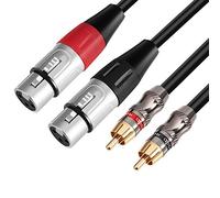Devinal - Cable RCA doble a XLR hembra