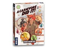 DEVIR A Carnivore Did It! - Juego de Mesa cooperativo de deducción e investigación, Resuelve 2000 Casos con la lógica, 1-5 Jugadores, edición en Italiano