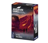 Devir - Adventure Games: La Isla Volcánica, Juego de Mesa Cooperativo y de Estrategia para 12 Años (BGAGVOLSP)