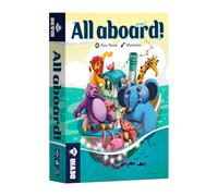 Devir -All Aboard!, Juego de Cartas, Juego de Animales Fácil y Divertido, a Partir de 7 Años (BGALLML)