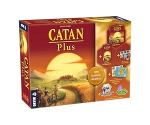 Devir BGCATPLUS3PT Catan Plus Juego de Mesa, Edición 2023 PT, en Portugués