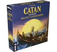 CATAN Devir Expansión Piratas y Exploradores, Juego de Mesa, Juego de Mesa Fmailiar, Juego de Mesa con Amigos, Juego de Mesa 10 años (BGPIREX)